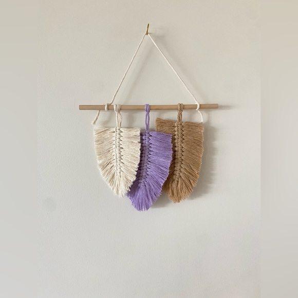 Macrame feathers - Picture 2 of 2